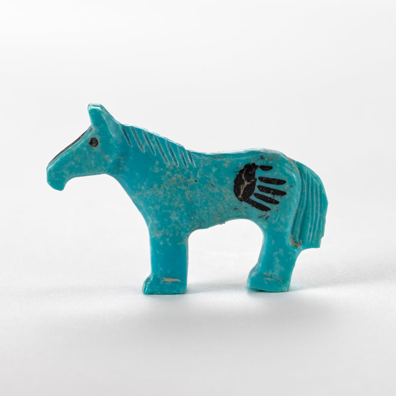 Carol Martinez: Turquoise, Horse – Zuni Artist Resource Team