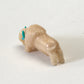 Raybert Kanteena: Peach Alabaster, Buffalo with Turquoise Horns