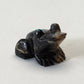 Tony Laiwekate: Picasso Marble, Frog with Turquoise Inlay