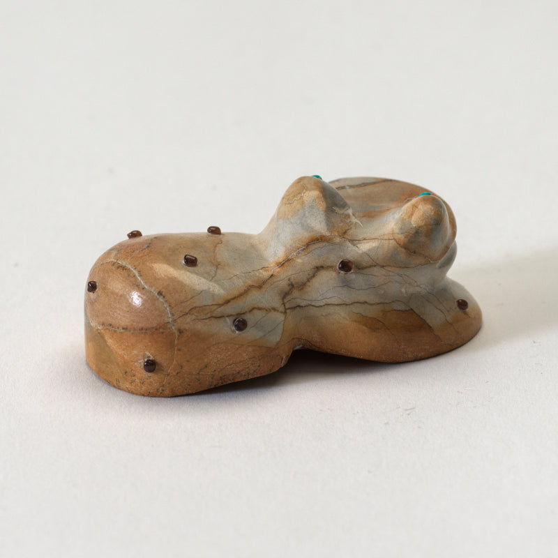 Hayes Leekya: Zuni Stone, Frog