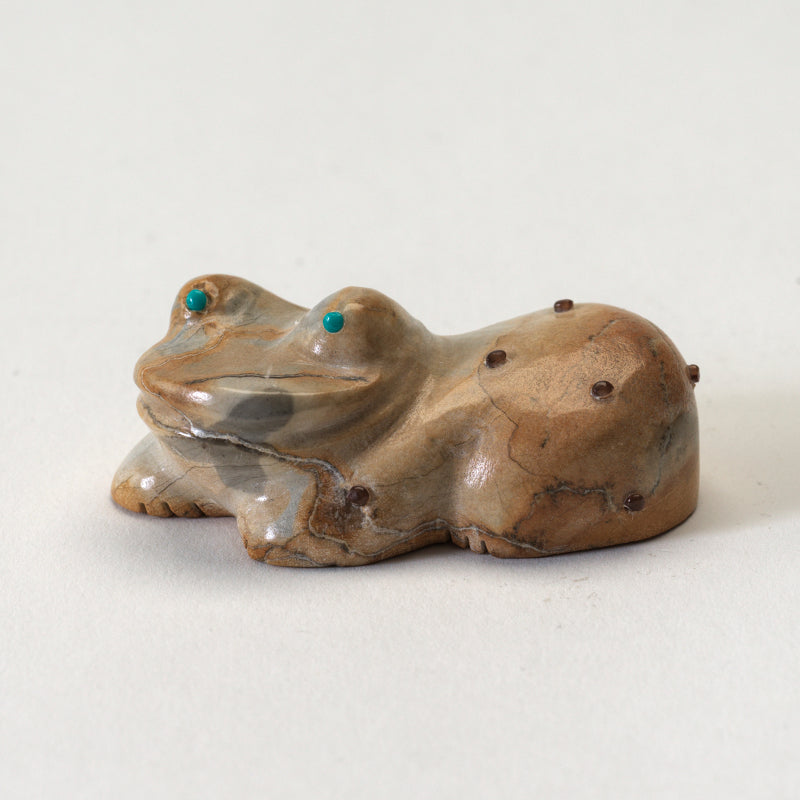 Hayes Leekya: Zuni Stone, Frog