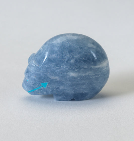 Abby Panteah: Blue Calcite, Bear