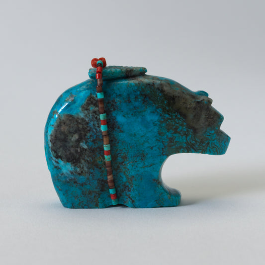 Ulysses Mahkee: Turquoise, Bear