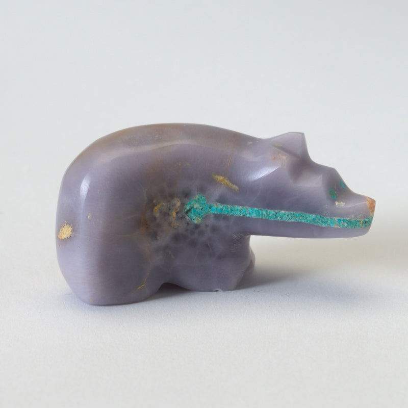 Jayne Quam: Young Fluorite, Bear With Mosaic