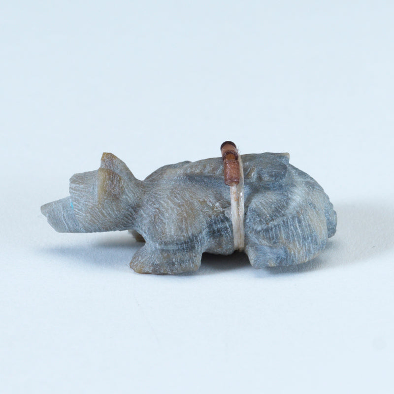 Adrian Cachini: Picasso Marble, Badger with Arrowhead Bundle