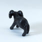 Wilfred Cheama: Black Marble, Ram with Turquoise Eyes