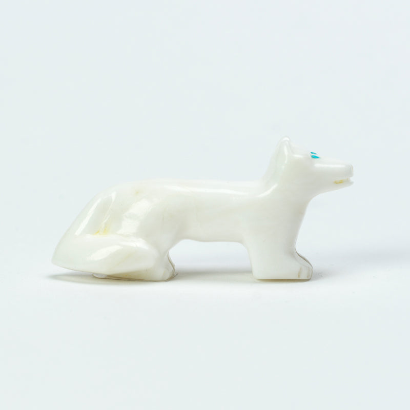 Fitz Kiyite: White Marble, Dog