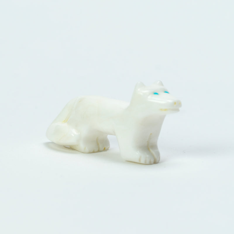 Fitz Kiyite: White Marble, Dog