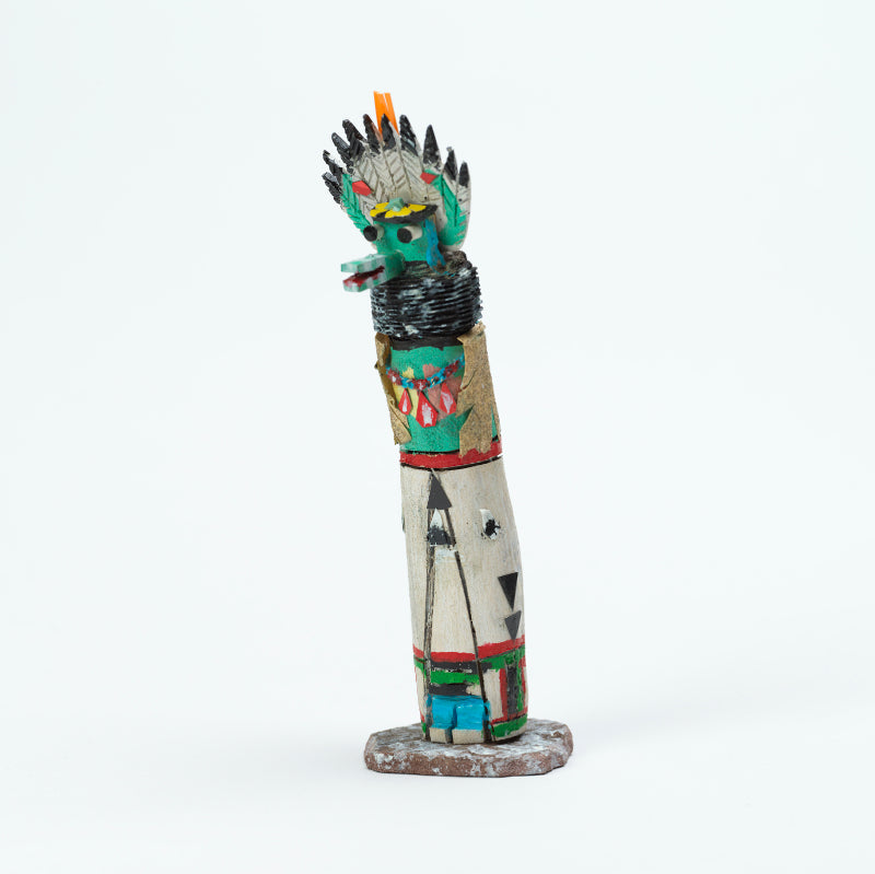 Carl Etsate: Recycled Material, Small Shalako Kachina