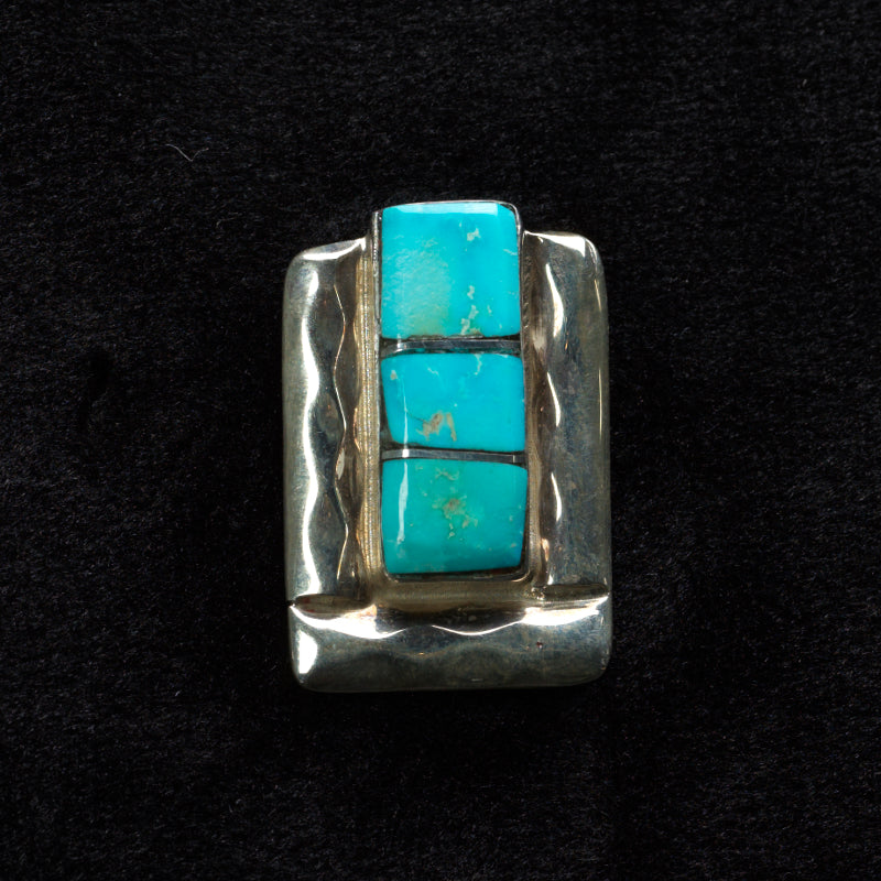 Vernal Kallestewa: Kingman Turquoise, Pendant