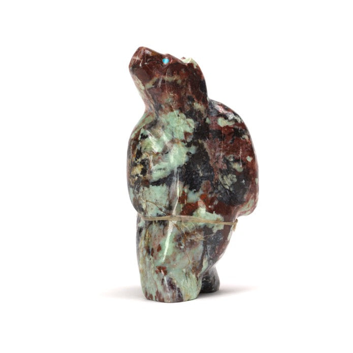 Michael Mahooty: Mexican Turquoise, Standing Bear