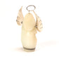 Claudia Peina: Marble with Sterling Silver Wings, Butterfly Maiden