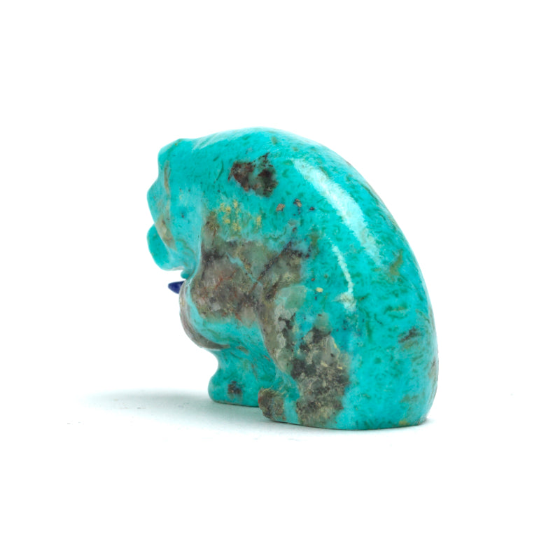 Clissa Martin: Turquoise, Bear With Lapis Fish