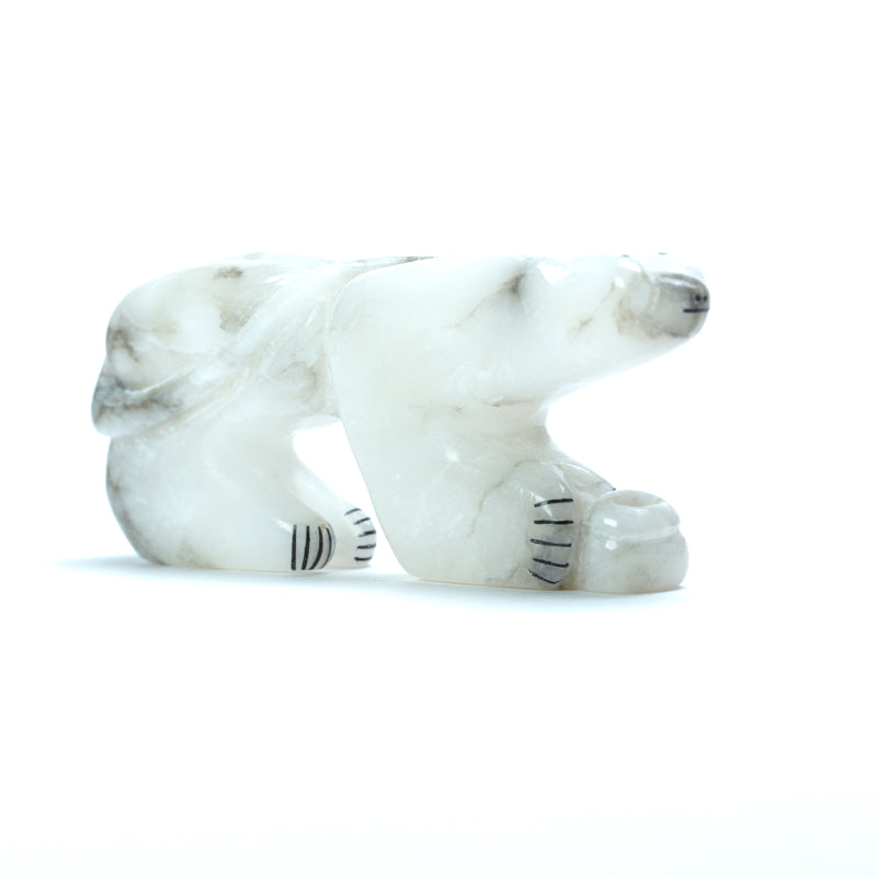 Rickson Kallestewa: White Alabaster, Mountain Lion