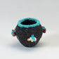 Marvelita Phillips: Black Sandstone/Turquoise, Fetish Pot