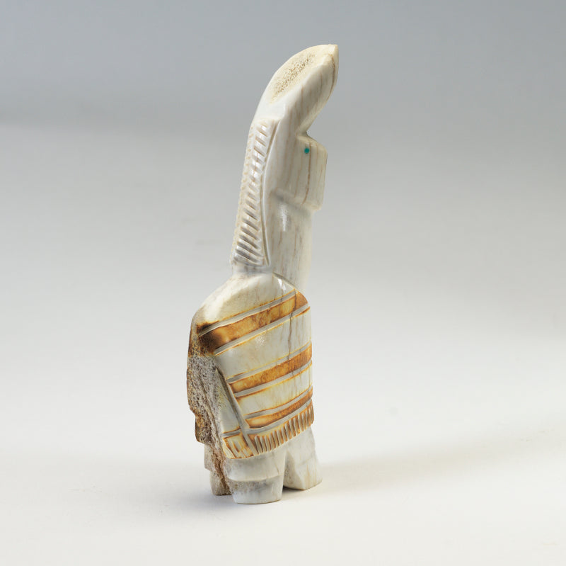 Robert M. Weahkee: Antler, Llama With Serape