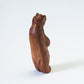 Alvin Calavaza: Red Cedar Wood, Standing Bear