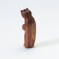 Alvin Calavaza: Red Cedar Wood, Standing Bear