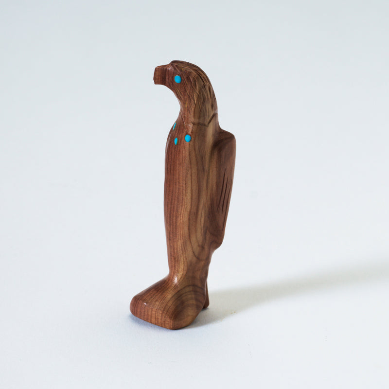 Alvin Calavaza: Red Cedar Wood, Eagle