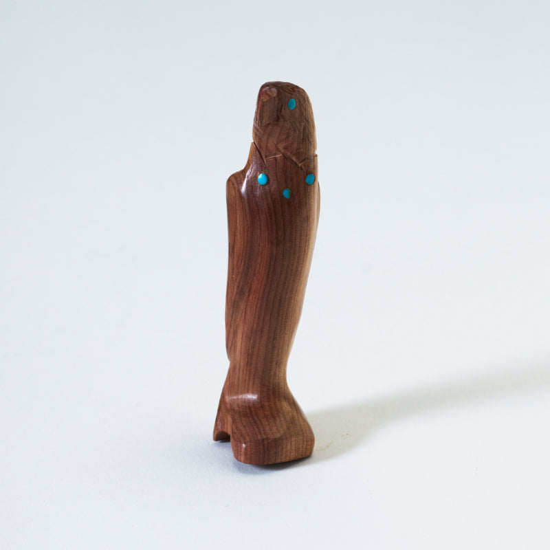 Alvin Calavaza: Red Cedar Wood, Eagle