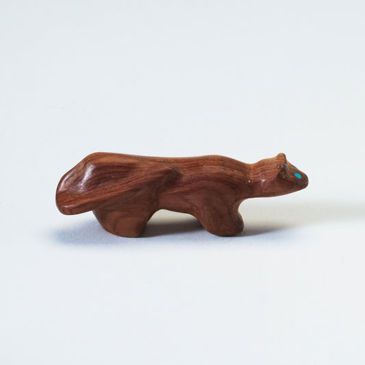 Alvin Calavaza: Red Cedar Wood, Mt. Lion