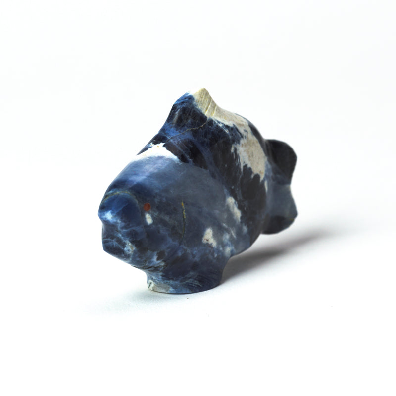 Leland Boone & Daphne Quam: Sodalite, Fish