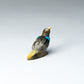 Freddie Leekya: Picasso Marble, Bird with Turquoise/ MOP