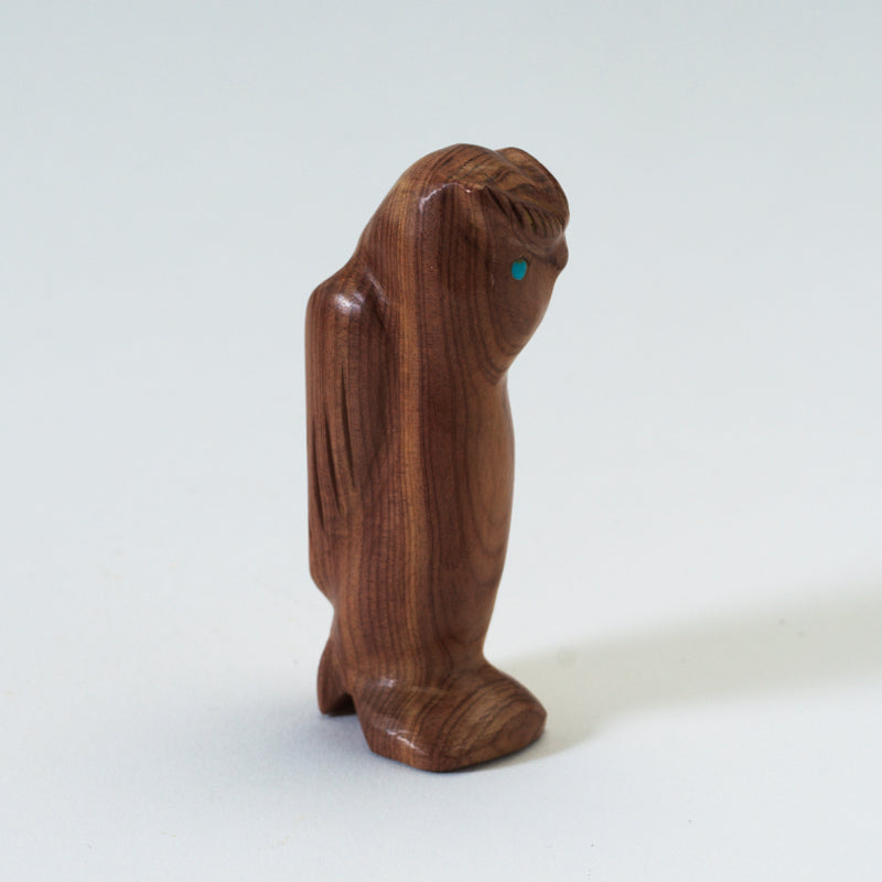 Alvin Calavaza: Red Cedar Wood, Owl