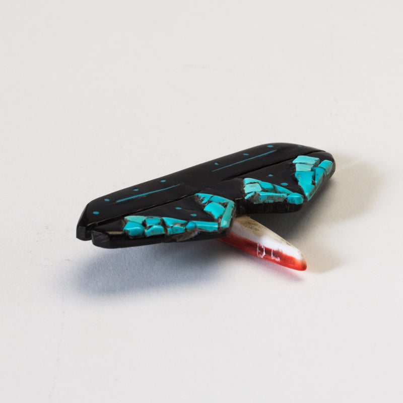 Danny Lonjose: Spiny Oyster/Black jet/turquoise, Dragonfly