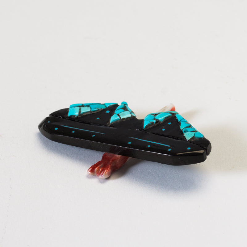 Danny Lonjose: Spiny Oyster/Black jet/turquoise, Dragonfly