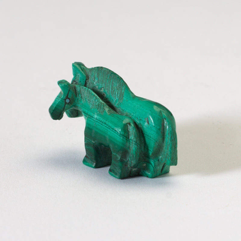 Clissa Martin: Malachite, Double Horses