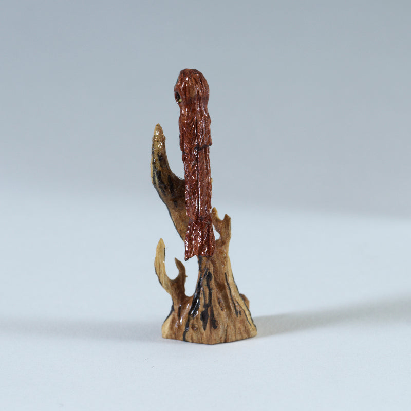 Ruben Najera: Cedar Wood, Owl on Branch