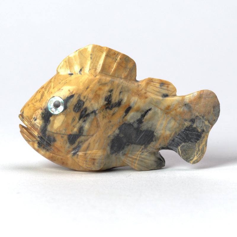 Clayton Panteah: Leopard Stone, Fish