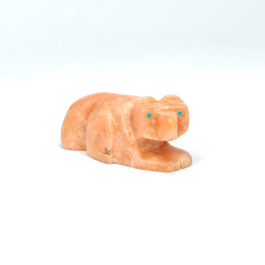 Gilbert Lonjose: Orange Alabaster, Wolf