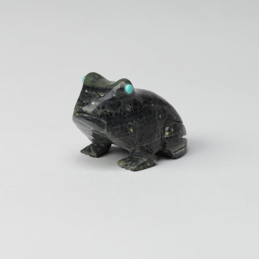 Karen Hustito: Jasper, Grumpy Frog with Turquoise Eyes