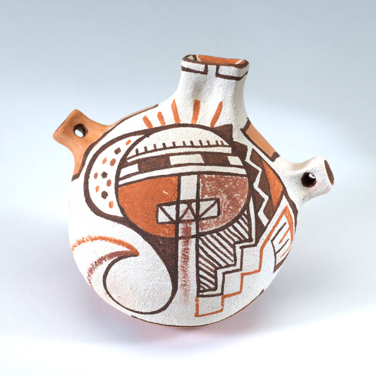 Jaren Cachini: Clay Pottery Canteen