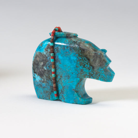 Ulysses Mahkee: Turquoise, Bear