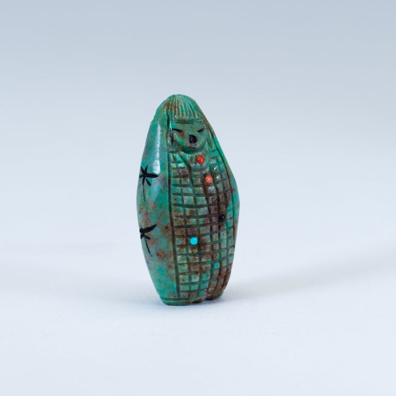 Sandra Quandelacy: Turquoise, "Other Side of Life" Grandmother/Young Maiden