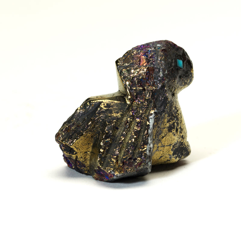 Chassie Panteah: Peacock Pyrite, Bird