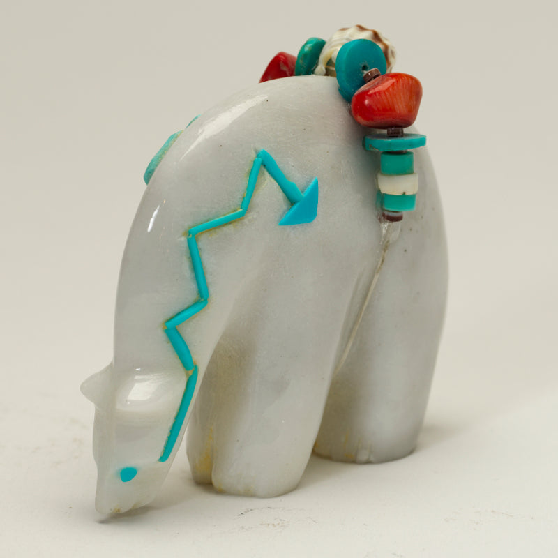 Michael Laweka: White Marble, Bear Spirit Strength