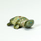 Georgette Quam: Ricolite, Turtle With Turquoise Dots