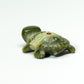 Georgette Quam: Ricolite, Turtle With Turquoise Dots