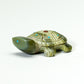 Georgette Quam: Ricolite, Turtle With Turquoise Dots