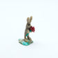 Ruben Najera: Bone/Antler, Rabbit with Roses