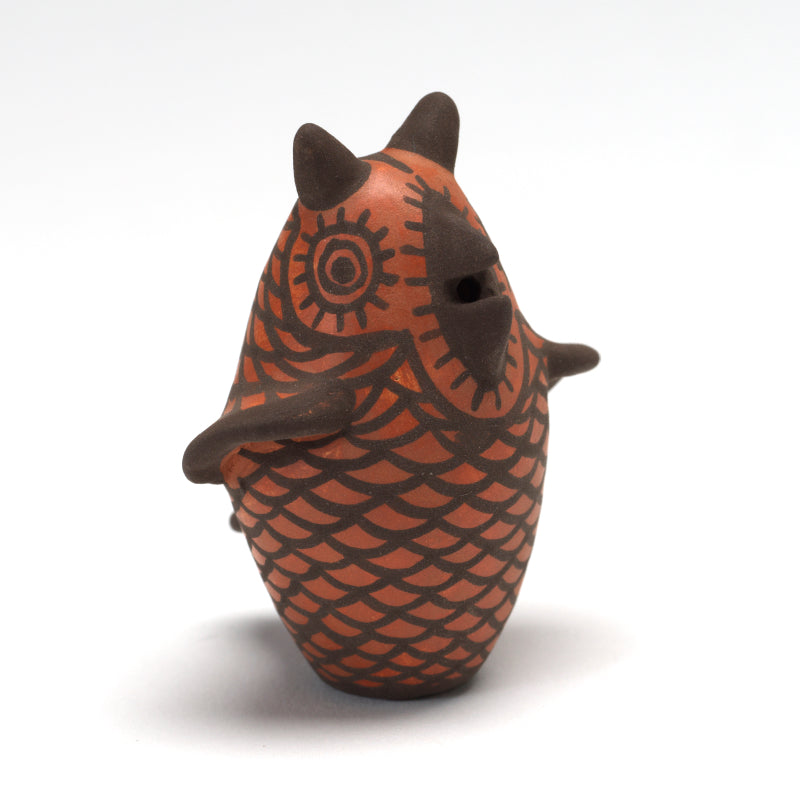 Carlos Laate: Clay Pottery, Mini Owl