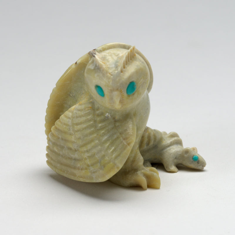 Albert Eustace: Serpentine, Owl clinching Mouse