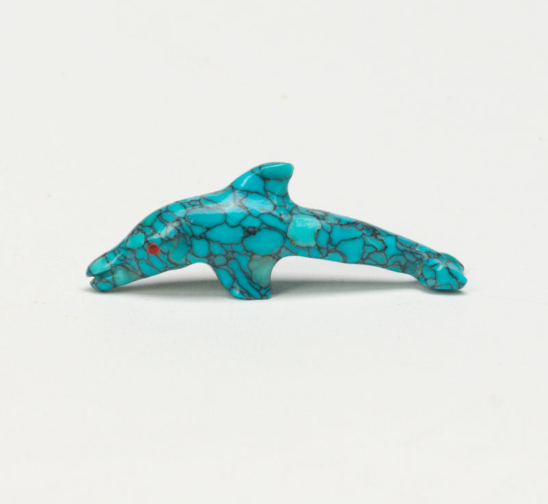 Frankie Eustace: Webbed Turquoise , Dolphin