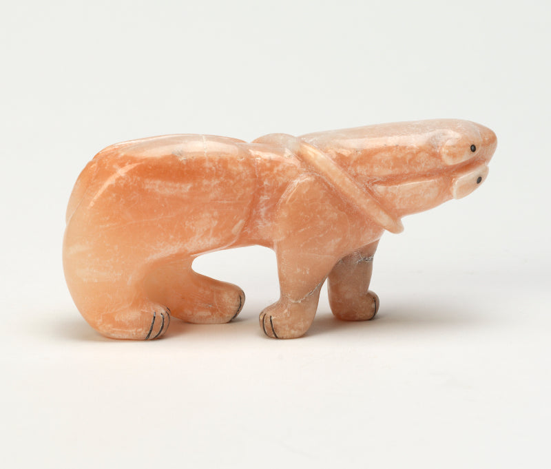 Rickson Kallestewa: Strawberry Alabaster, Mountain Lion