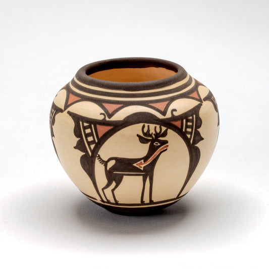 Carlos Laate: Clay, Deer Pot