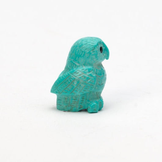 Christine Banteah: Turquoise, Owl